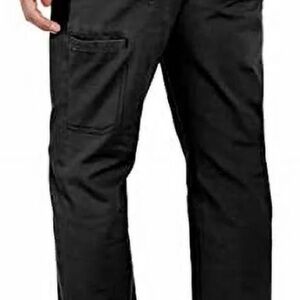G.H. Bass & Co. Men's Black Cargo Work Pants
